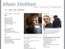 Tablet Screenshot of jehanemarkham.co.uk